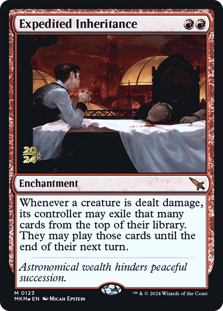 Expedited Inheritance [PRE - 123]