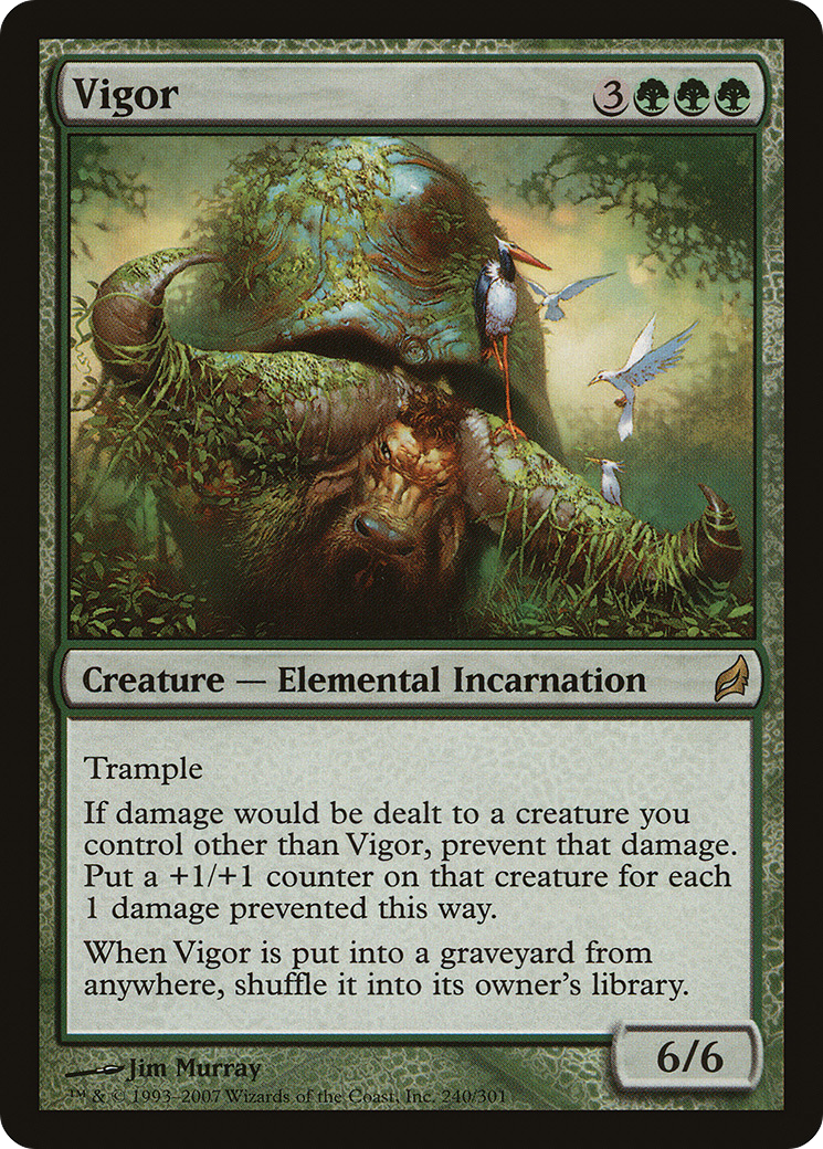 Vigor (LRW-240) - Lorwyn Foil