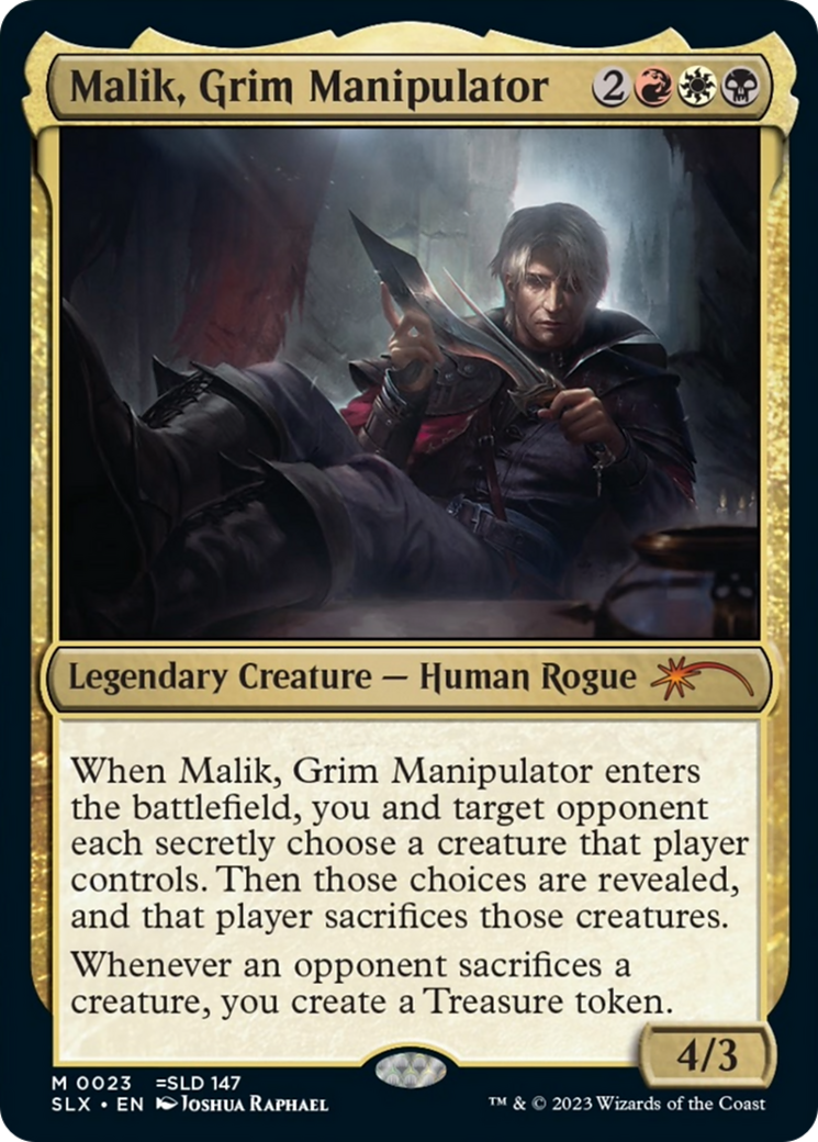 Malik, Grim Manipulator [SLX - 23]