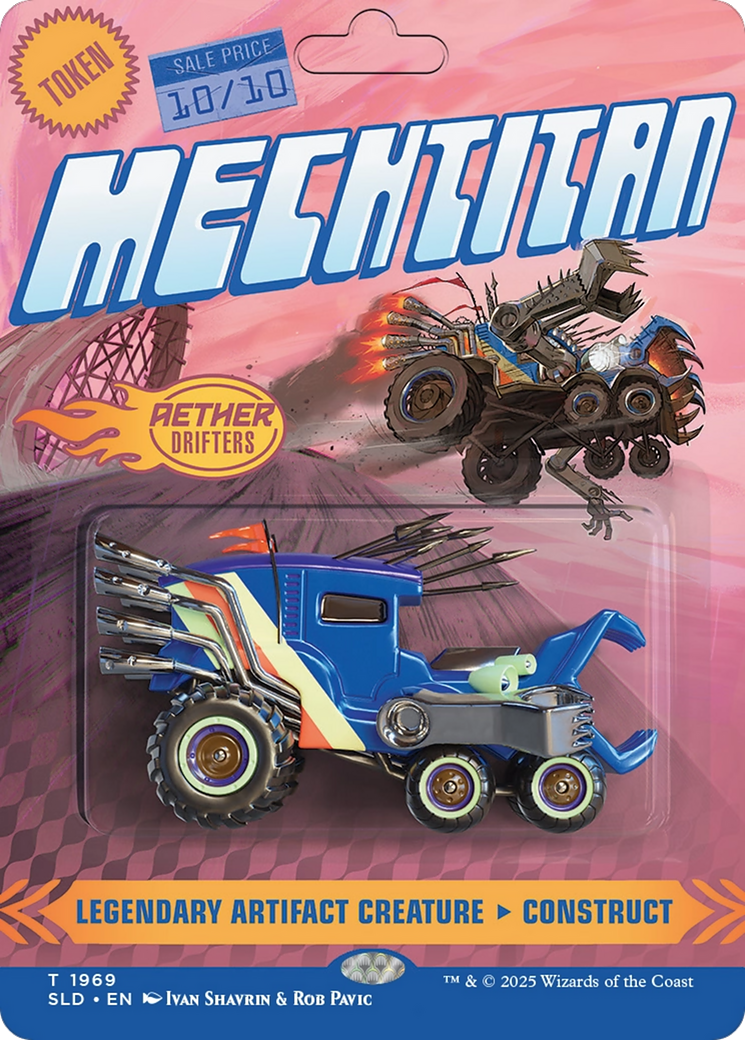 Mechtitan // Mechtitan (SLD-1969) - Secret Lair Drop (Borderless) Foil