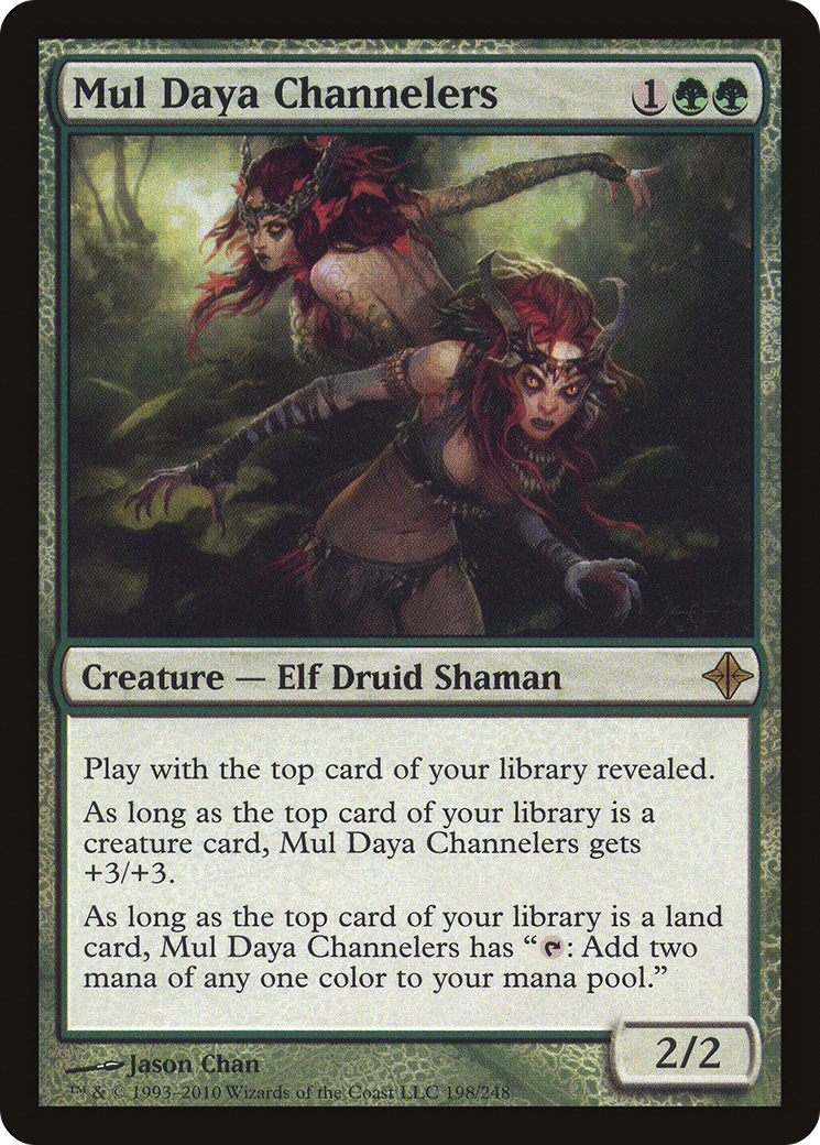 Mul Daya Channelers (ROE-198) - Rise of the Eldrazi Foil