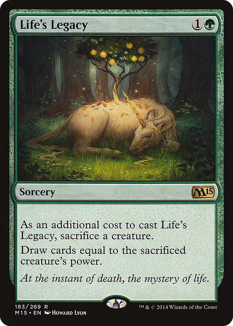 Life's Legacy [M15 - 183]
