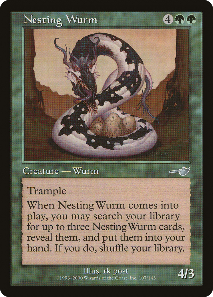 Nesting Wurm [NMS - 107]