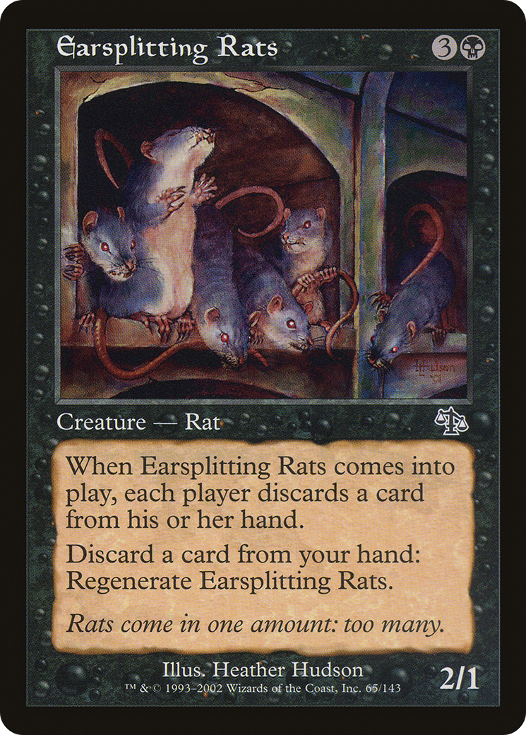 Earsplitting Rats [JUD - 65]