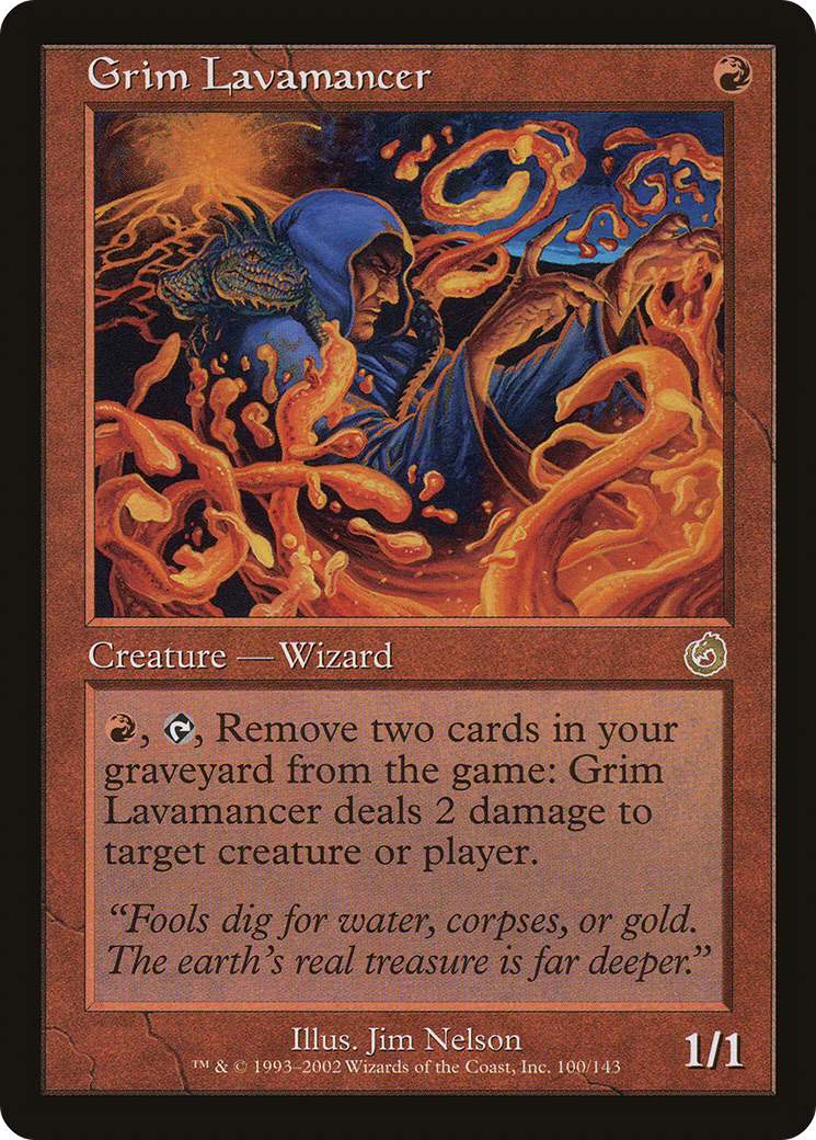 Grim Lavamancer [TOR - 100]