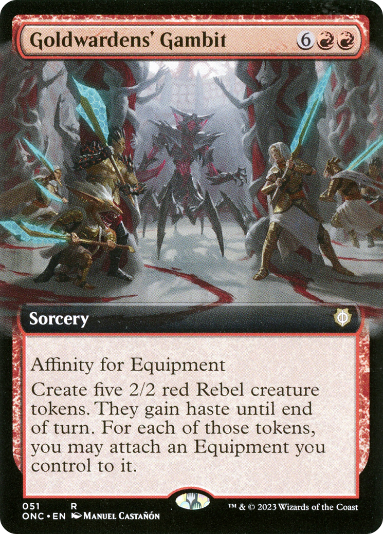 Goldwardens' Gambit (Extended Art) [ONC - 51]