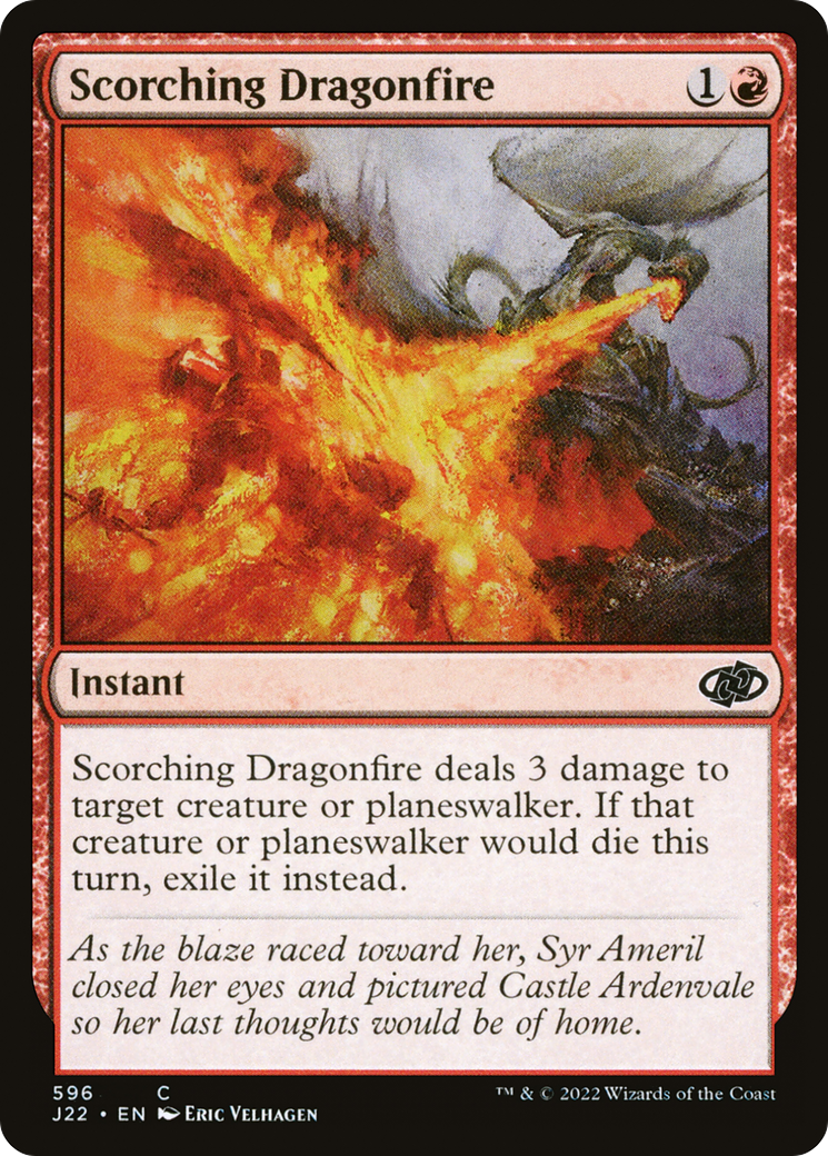 Scorching Dragonfire [J22 - 596]