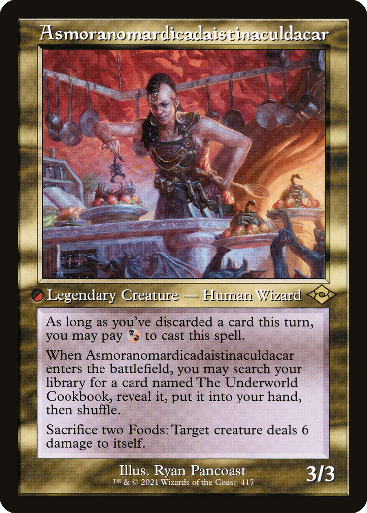 Asmoranomardicadaistinaculdacar (Retro Frame) [MH2 - 417]