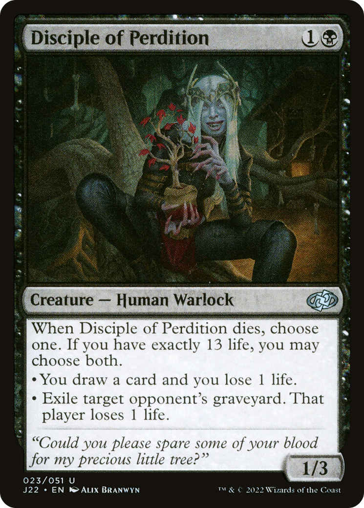 Disciple of Perdition [J22 - 23]