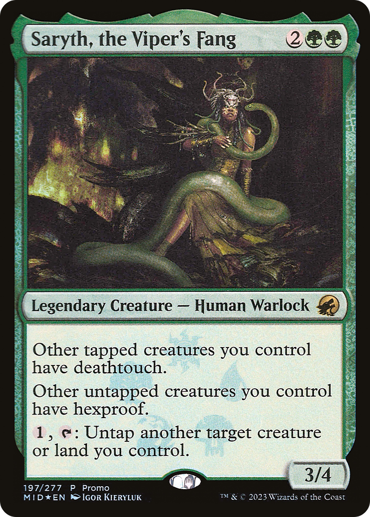 Saryth, the Viper's Fang [MEDIA - 197]