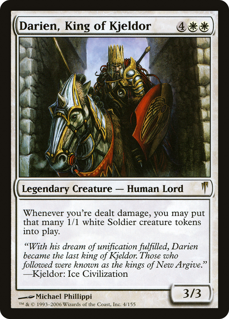 Darien, King of Kjeldor [CSP - 4]