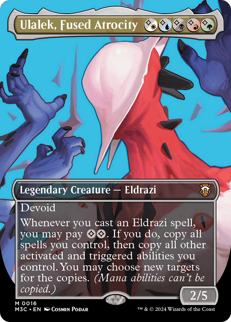 Ulalek, Fused Atrocity (Borderless) [M3C - 16]