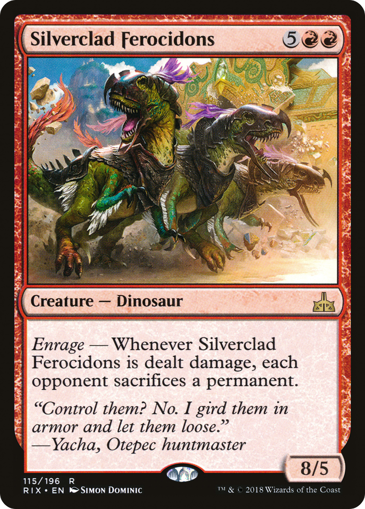 Silverclad Ferocidons [RIX - 115]