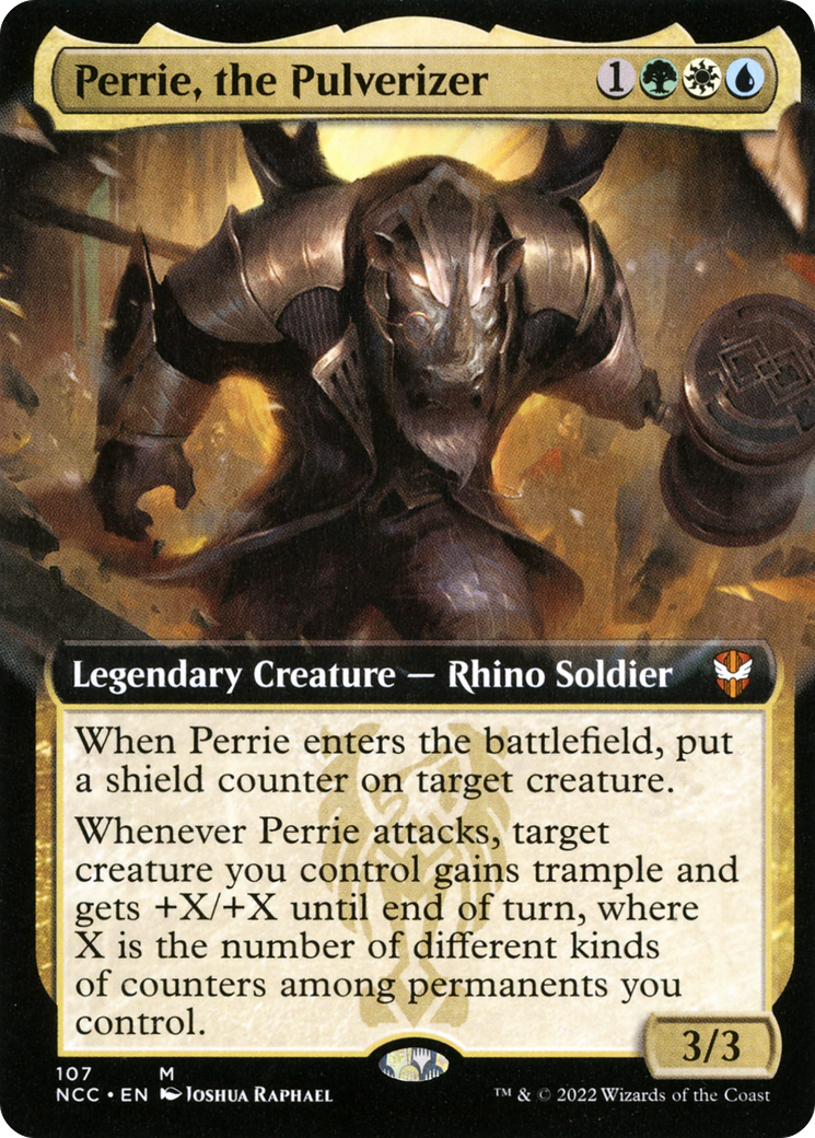 Perrie, the Pulverizer (Extended Art) [NCC - 107]
