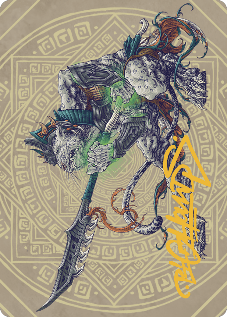 Kutzil, Malamet Exemplar // Kutzil, Malamet Exemplar (ALCI-050) - The Lost Caverns of Ixalan Art Series (Borderless)