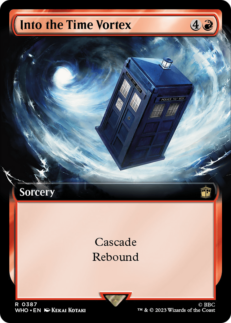 Into the Time Vortex (Extended Art) [WHO - 387]