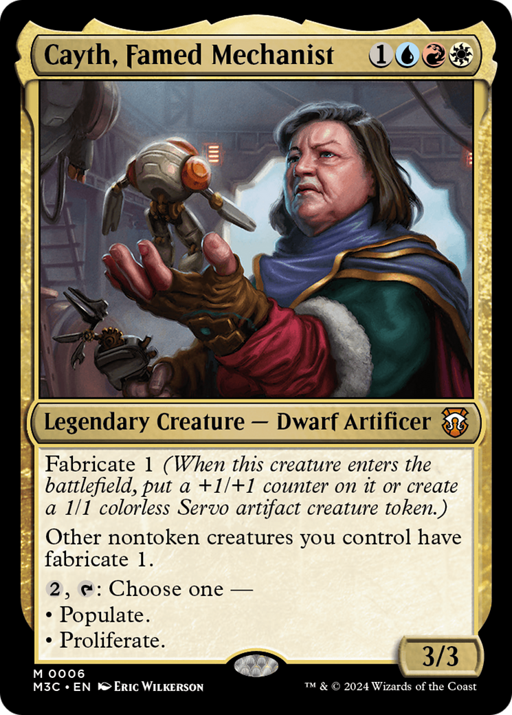 Cayth, Famed Mechanist [M3C - 6]