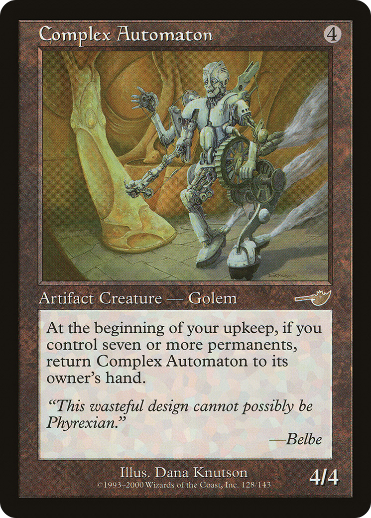 Complex Automaton [NMS - 128]