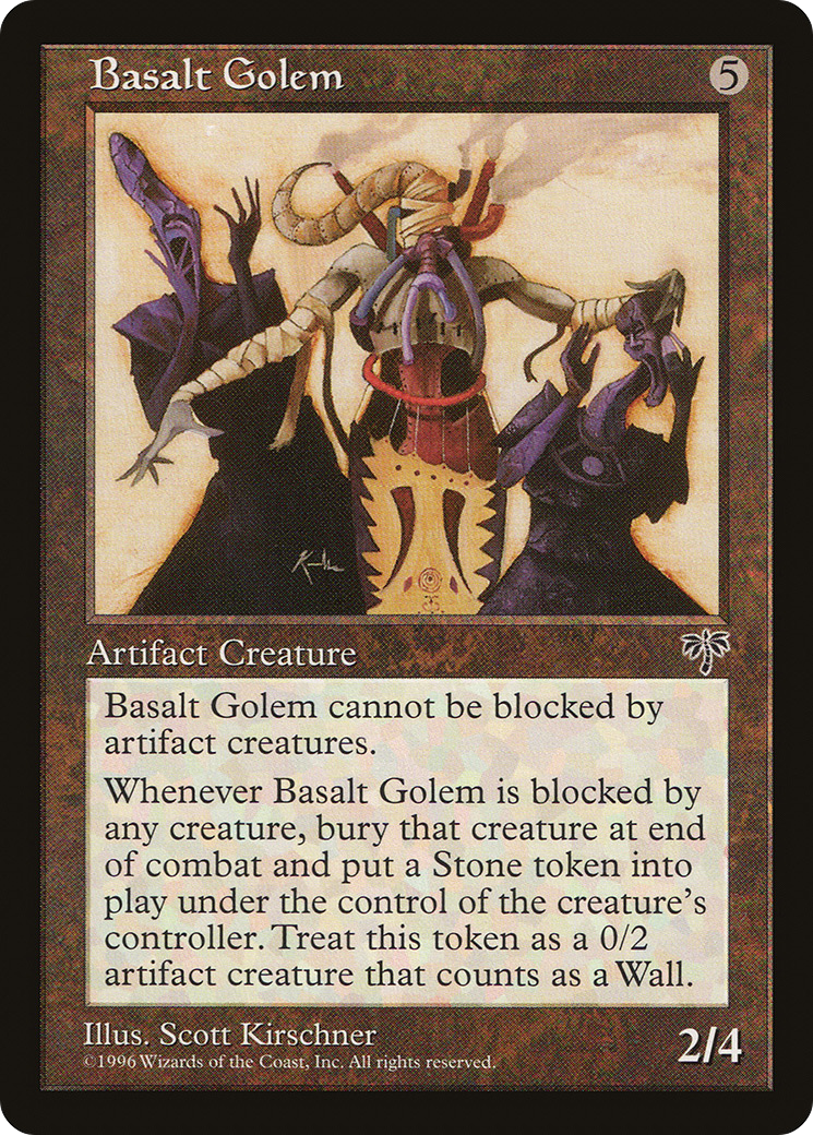 Basalt Golem [MIR - N/A]