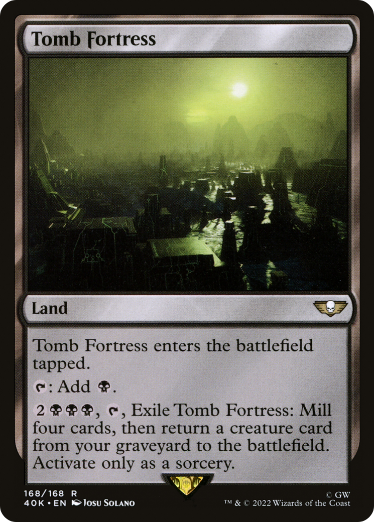 Tomb Fortress [40K - 168]