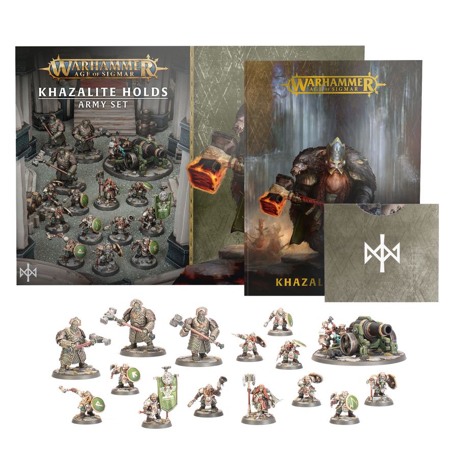 Warhammer Age of Sigmar - Khazalite Holds Army Set