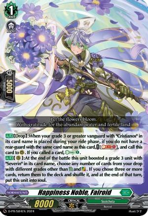 Happiness Noble, Fairoid (D-PR/584EN) - D Promo Cards