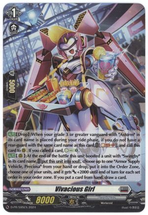 Vivacious Girl (Foil) (D-PR/595EN) - D Promo Cards