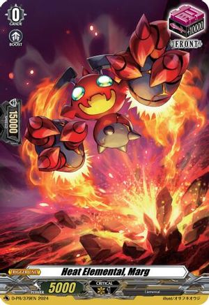 Heat Elemental, Marg (D-PR/379EN) - D Promo Cards