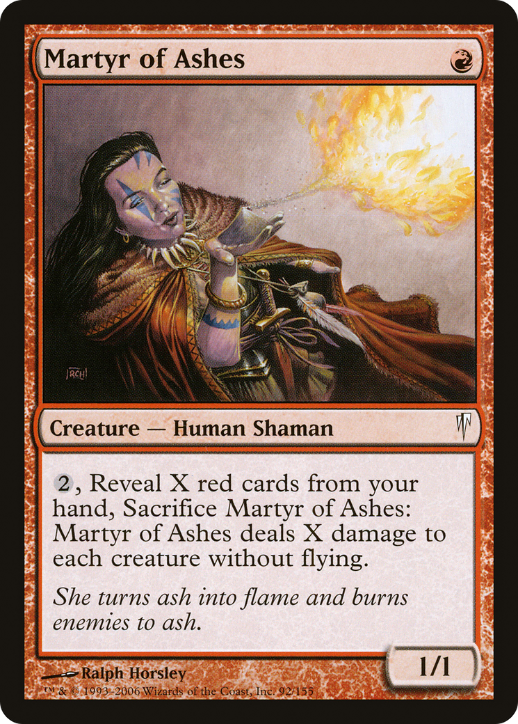 Martyr of Ashes [CSP - 92]
