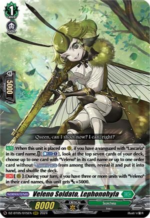 Veleno Soldato, Lephonohyla (DZ-BT05/015EN) - DZ-BT05: Omniscient Awakening