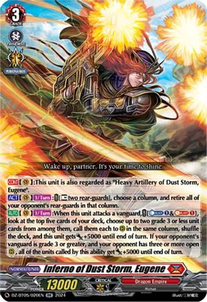Inferno of Dust Storm, Eugene [DZ-BT05 - DZ-BT05/020EN]