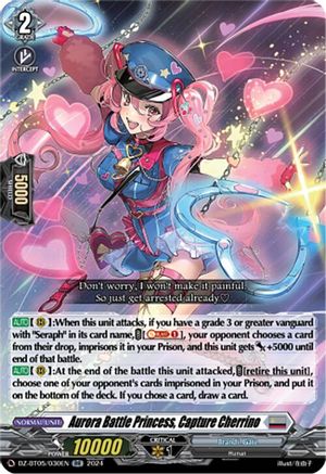 Aurora Battle Princess, Capture Cherrino [DZ-BT05 - DZ-BT05/030EN]