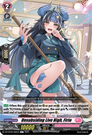 Unsubsiding Live High, Firio [DZ-BT05 - DZ-BT05/065EN]