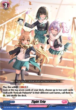 Tight Trio [DZ-BT05 - DZ-BT05/067EN]