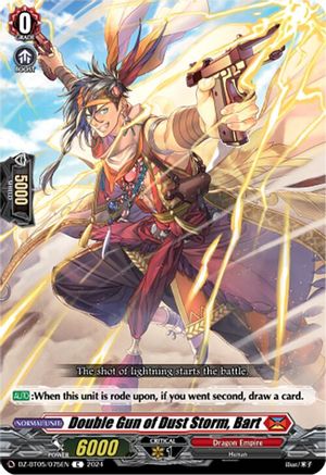 Double Gun of Dust Storm, Bart (DZ-BT05/075EN) - DZ-BT05: Omniscient Awakening