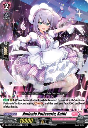 Amicale Patisserie, Suihi (DZ-BT05/114EN) - DZ-BT05: Omniscient Awakening