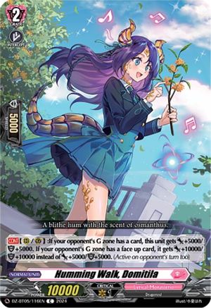 Humming Walk, Domitila (DZ-BT05/116EN) - DZ-BT05: Omniscient Awakening