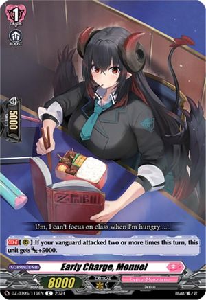 Early Charge, Monuel (DZ-BT05/119EN) - DZ-BT05: Omniscient Awakening