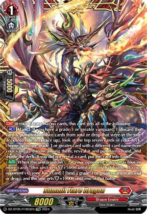 Summit Flare Dragon (FFR) (DZ-BT05/FFR03EN) - DZ-BT05: Omniscient Awakening
