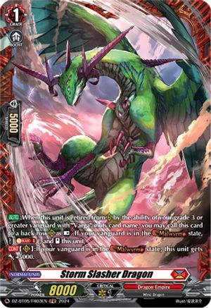Storm Slasher Dragon (FR) [DZ-BT05 - DZ-BT05/FR03EN]