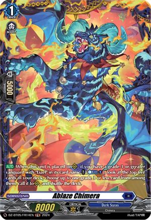 Ablaze Chimera (FR) (DZ-BT05/FR14EN) - DZ-BT05: Omniscient Awakening
