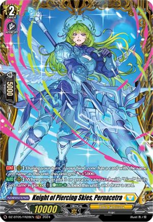 Knight of Piercing Skies, Pernacetra (FR) (DZ-BT05/FR28EN) - DZ-BT05: Omniscient Awakening