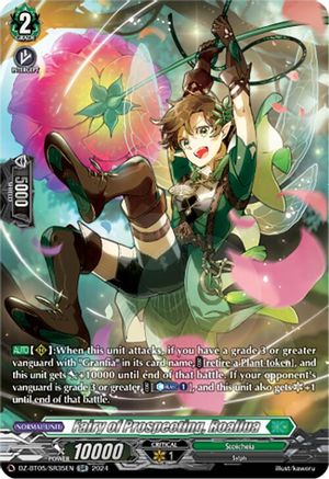 Fairy of Prospecting, Roallua (SR) (DZ-BT05/SR35EN) - DZ-BT05: Omniscient Awakening