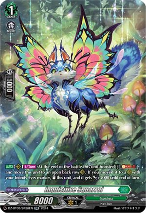 Inquisitive Squarrol (SR) (DZ-BT05/SR36EN) - DZ-BT05: Omniscient Awakening
