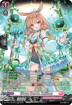 Clover Hearts, Nellinea (SR) (DZ-BT05/SR38EN) - DZ-BT05: Omniscient Awakening
