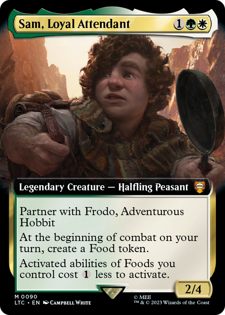 Sam, Loyal Attendant (Extended Art) [LTC - 90]