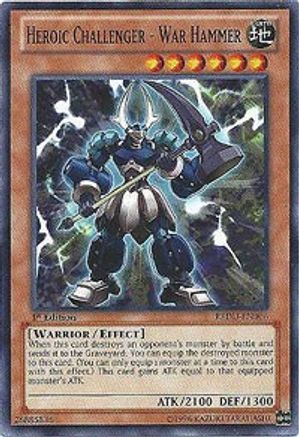 Heroic Challenger - War Hammer (REDU-EN006) - Return of the Duelist Unlimited