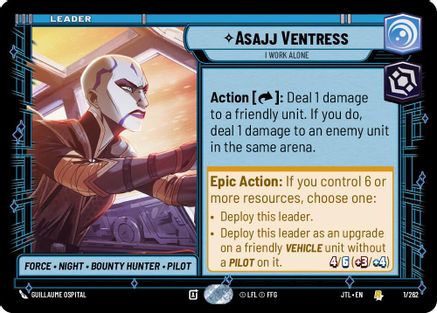 Asajj Ventress - I Work Alone [JTL - 001/262]