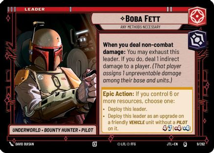 Boba Fett - Any Methods Necessary [JTL - 009/262]