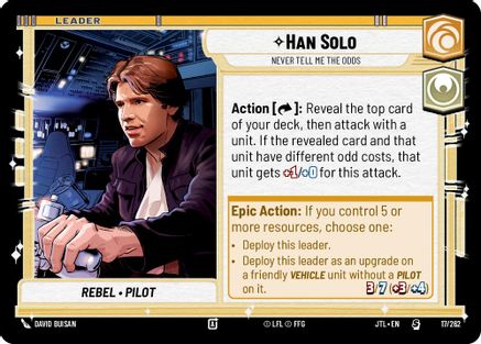 Han Solo - Never Tell Me the Odds [JTL - 017/262]